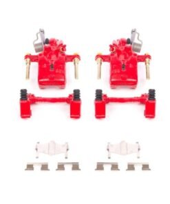 Power Stop 96-01 Infiniti I30 Rear Red Calipers w/Brackets - Pair