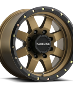 Raceline 935BZ Defender 16x8in / 6x139.7 BP / 0mm Offset / 107.95mm Bore - Bronze Wheel