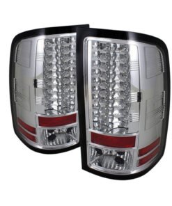 Spyder GMC Sierra 07-13 (Not fit 3500 Dually 4 Rear Wheels)LED Tail Lights Chrome ALT-YD-GS07-LED-C