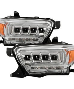 Spyder 16-20 Toyota Tacoma LED Model Only High-Power LED Headlights - Chrome PRO-YD-TT16LEDAP-C