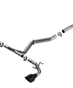 Borla 22-23 Subaru BRZ/Toyota GR86 2.4L RWD AT/MT ATAK Catback Exhaust - Black Chrome Tips