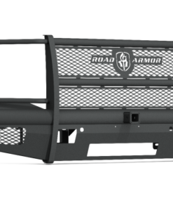 Road Armor 19-20 Ram 2500 Vaquero Front Bumper Full Guard 2in Receiver 6 Sensor - Tex Blk