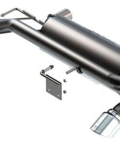 Borla 21-22 Ford Bronco 2.7L V6 4WD ATAK Axle Back Exhaust w/ Bright Chrome Tips