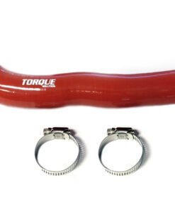 Torque Solution Bypass Valve Hose Red - 06-07 Mazda Mazdaspeed6