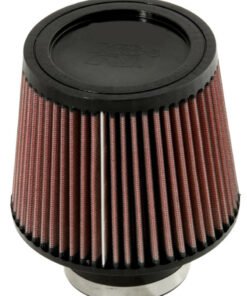 K&N Universal Rubber Filter-Round Tapered 3in Flange ID x 6in Base OD x 6in Top OD x 5in H