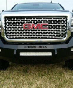 Iron Cross 15-19 GMC Sierra 2500/3500 Low Profile Front Bumper - Gloss Black