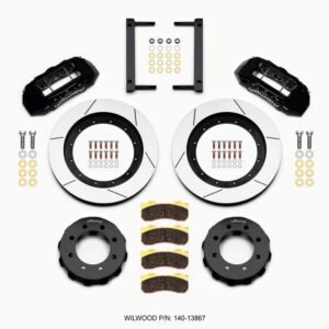 Wilwood TX6R Front Kit 16.00in Black 2005-2012 Ford F250/F350 4WD