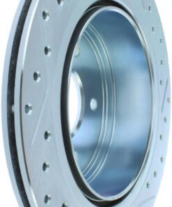 StopTech 89-96 Nissan 300ZX Select Sport Slotted & Drilled Right Rear Brake Rotor