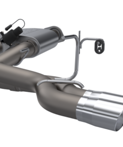 QTP 15-18 Ford F-150 CC/EC Standard Bed 304SS Screamer Cat-Back Exhaust w/3in Tips