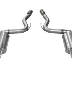 Corsa 2015 Ford Mustang GT 5.0 3in Axle Back Exhaust Black Dual Tips (Touring)