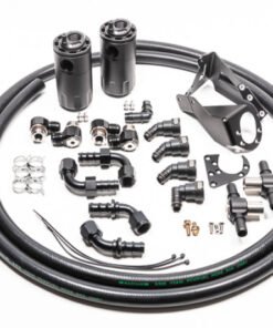 Radium Engineering Dual Catch Can Kit Nissan R32 Skyline GT-R Fluid Lock