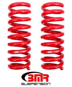 BMR 08-18 Dodge Challenger Rear Lowering Springs 1.25in Drop Performance Version - Red