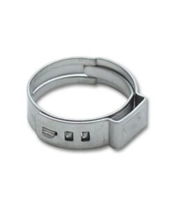 Vibrant One Ear Stepless Pinch Clamps 7.0-8.7mm clamping range (Pack of 10) SS 5mm band width