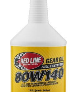 Red Line 80W140 GL-5 Gear Oil Quart - Case of 12