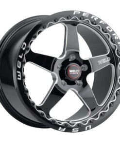 Weld S904 20x10.5 Ventura Bead Lock 5x120 ET38 BS7.15 Gloss BLK MIL DIA 78.1