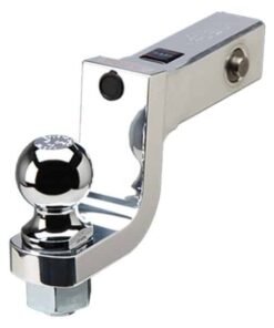 Fastway DT-LBM9400 4" Locking Ball Mount - 1 1/4" Hole Aluminum