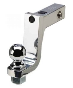 Fastway DT-STBM6400 4" Adj Solid Tow BM 2" & 2 5/16" Chromed Balls