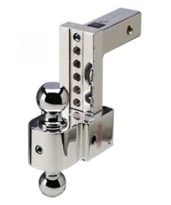 Fastway DT-STBM6600-2S 6" Adj Solid Tow BM 2" & 2 5/16" Stainless Balls