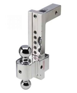 Fastway DT-STBM7000 10" Adj Solid Tow BM 2" & 2 5/16" Chromed Balls