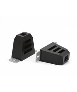 Daystar KU09016BK 4.5"x4.5"x2.5" Bump Stop with Slotted Mount Plate Comp Style