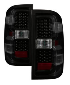 xTune Chevy 1500 14-16 / Silverado 2500HD/3500HD LED Tail Lights - Black Smoked ALT-JH-CS14-LED-BSM