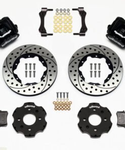 Wilwood Combination Parking Brake Rear Kit 11.00in Drilled Civic / Integra Disc 2.39 Hub Offset