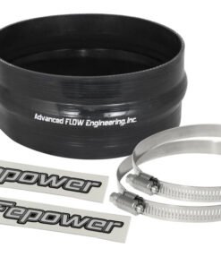 aFe Magnum FORCE CAI Univ. Silicone Coupling Kit (6-1/4in. ID / 2-3/4in. L) Straight w/Hump - Black