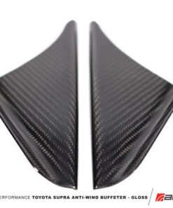 AMS Performance 2020+ Toyota GR Supra Anti-Wind Buffeting Kit - Gloss Carbon