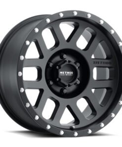 Method MR306 Mesh 18x9 +18mm Offset 6x5.5 108mm CB Matte Black Wheel