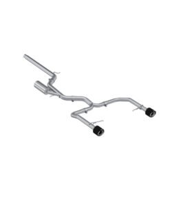 MBRP 2022 VW Jetta GLI 2.0 TSI 3in Cat Back T304 SS 2.5in Dual Split Rear w/ Carbon Fiber Tips