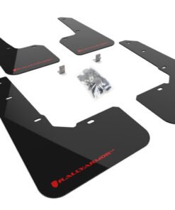 Rally Armor 2022 Subaru Outback Wilderness Black Mud Flap Red Logo