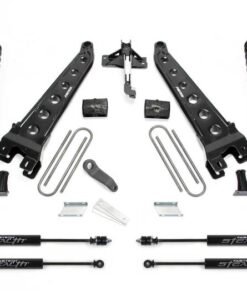 Fabtech 17-19 Ford F250/350 4WD Gas 6in Radius Arm System w/Stealth Shocks