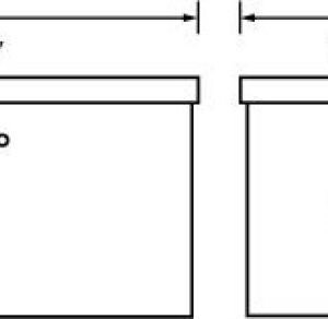 Tradesman Steel Job Site Box/Chest (Light Duty/Large) (42.75in.) - Black
