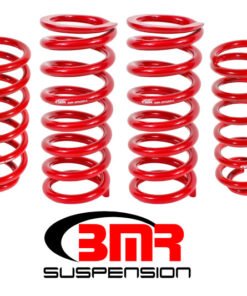 BMR 79-04 Fox Mustang Lowering Spring Kit (Set Of 4) - Red