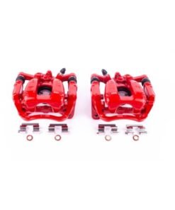 Power Stop 2017 Buick LaCrosse Rear Red Calipers w/Brackets - Pair