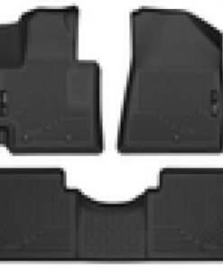 Husky Liners 2016 Kia Soul Weatherbeater Black Front & 2nd Seat Floor Liners (Footwell Coverage)