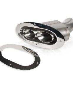 Stainless Works Angled-Oval Through-Body Tip With Tubes