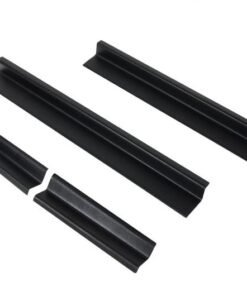 Kentrol 07-18 Jeep Wrangler JK Entry Guards 4 Pieces 4 Door - Textured Black