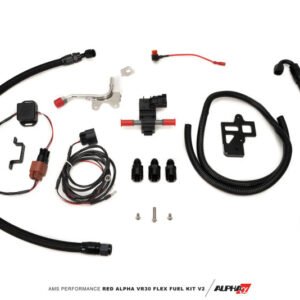 AMS Performance Q50/Q60 Red Alpha Flex Fuel Kit V2