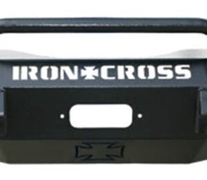 Iron Cross 03-06 GMC Sierra 2500/3500 Heavy Duty Push Bar Front Bumper - Gloss Black