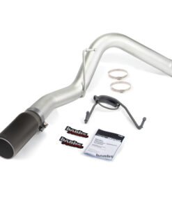 Banks Power 14-15 Dodge Ram 6.7L CCSB Monster Exhaust System - SS Single Exhaust w/ Black Tip