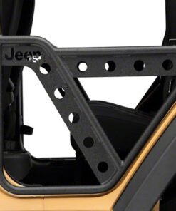 Officially Licensed Jeep 07-18 Jeep Wrangler JK HD Rear Adventure Doors w/ Jeep Logo