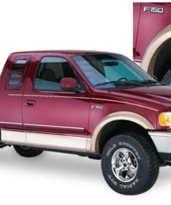 Bushwacker 97-03 Ford F-150 Extend-A-Fender Style Flares 2pc - Black