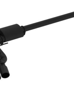 MBRP 15-16 Ford F-150 2.7L/3.5L/5.0L 3in Cat Back Single Side Pre-Axle Dual Exit Black Coated