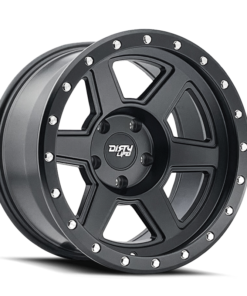 Dirty Life 9315 Compound 17x9 / 6x139.7 BP / -12mm Offset / 106mm Hub Matte Black Wheel
