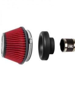 BLOX Racing Shorty Performance 5in Air Filter w/3in Velocity Stack and Coupler Kit
