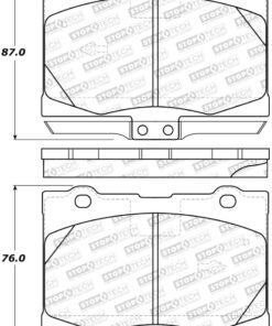 StopTech Performance 05-12 Acura RL Front Brake Pads