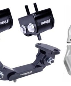 Torque Solution Engine/Transmission Mount Kit w/ OEM Mount Plates: 02-14 Subaru WRX / 04+ STI