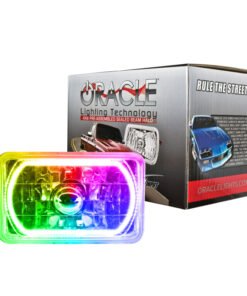 Oracle Pre-Installed Lights 4x6 IN. Sealed Beam - ColorSHIFT Halo