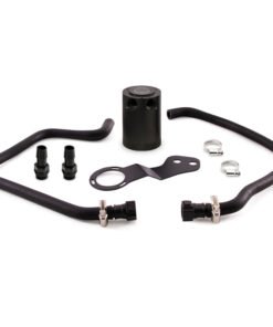 Mishimoto 2016+ Chevrolet Camaro SS Baffled Oil Catch Can Kit - Black